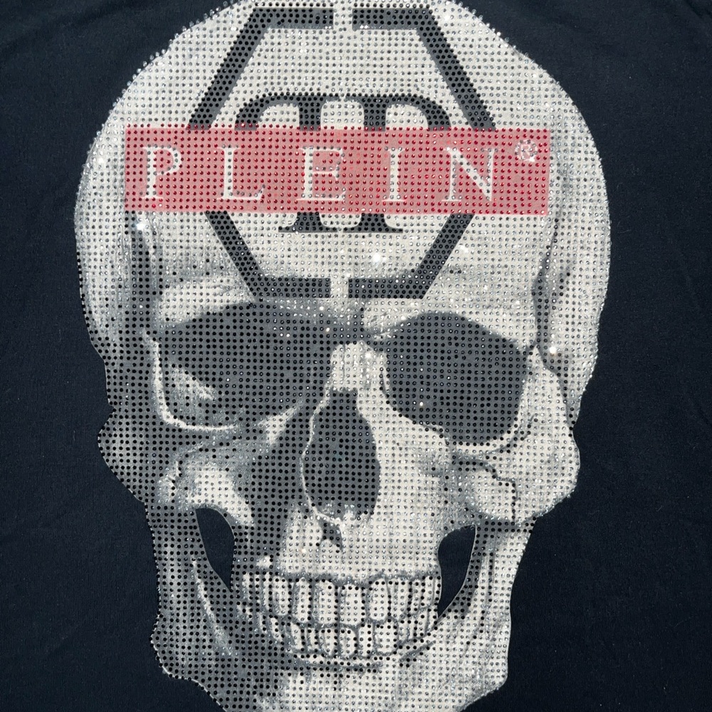 Philip Plein Skull Tee Shirt - Picture 3 of 5